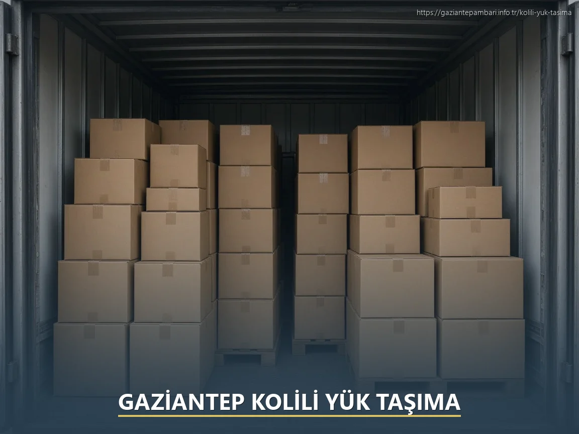 Gaziantep Paketli Ürün Taşıma Teslim