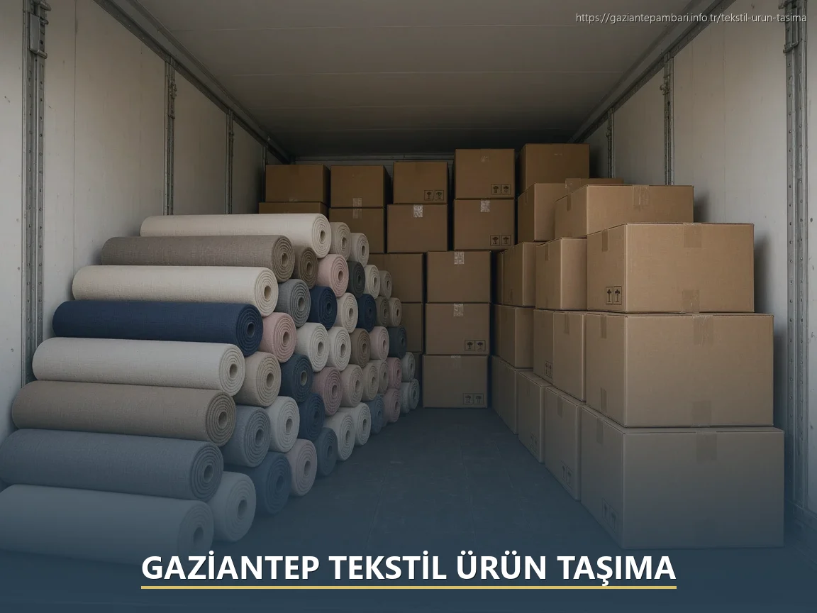 Gaziantep Tekstil Ürün Taşıma